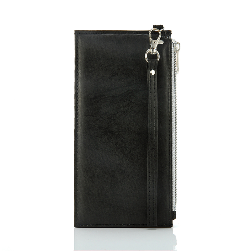 women's leather wristlet wallet