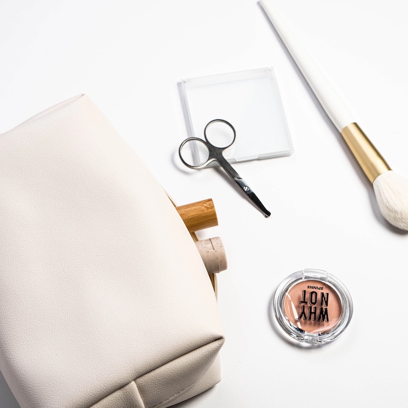 ISO BSCI leather cosmetic bag OEM ISO BSCI leather cosmetic bag OEM