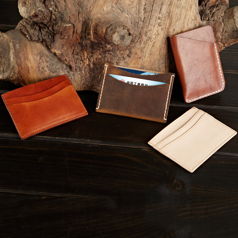 billetera minimalista delgada, billeteras con bolsillo frontal, RFID Bloqueo, tarjetero 
