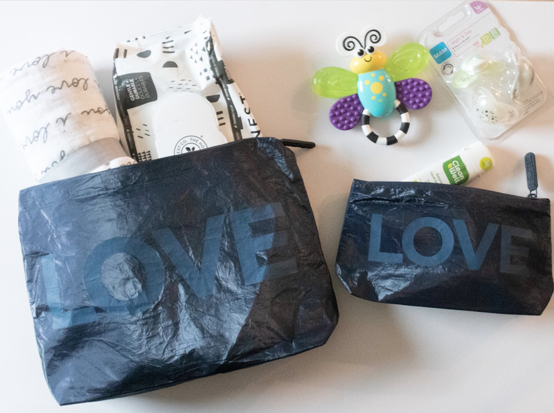 bolsa organizadora personalizada cosmética de viaje tyvek bolsa de papel con cremallera 