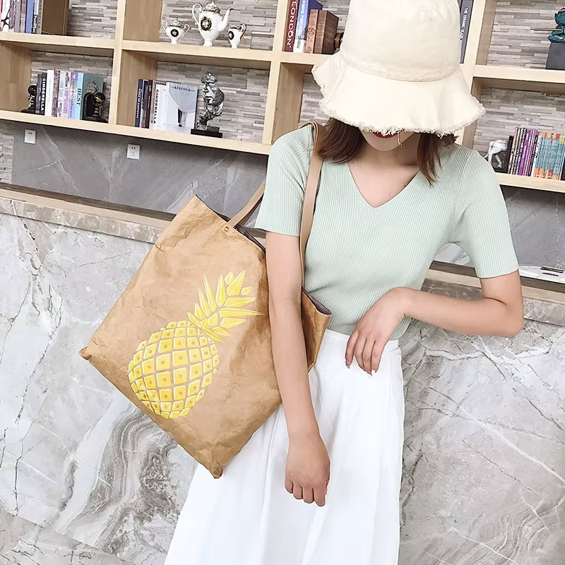 Nuevo bolso DuPont™ Tyvek® Tote de gran capacidad (2025): elegante bolso cuadrado pequeño de un solo hombro