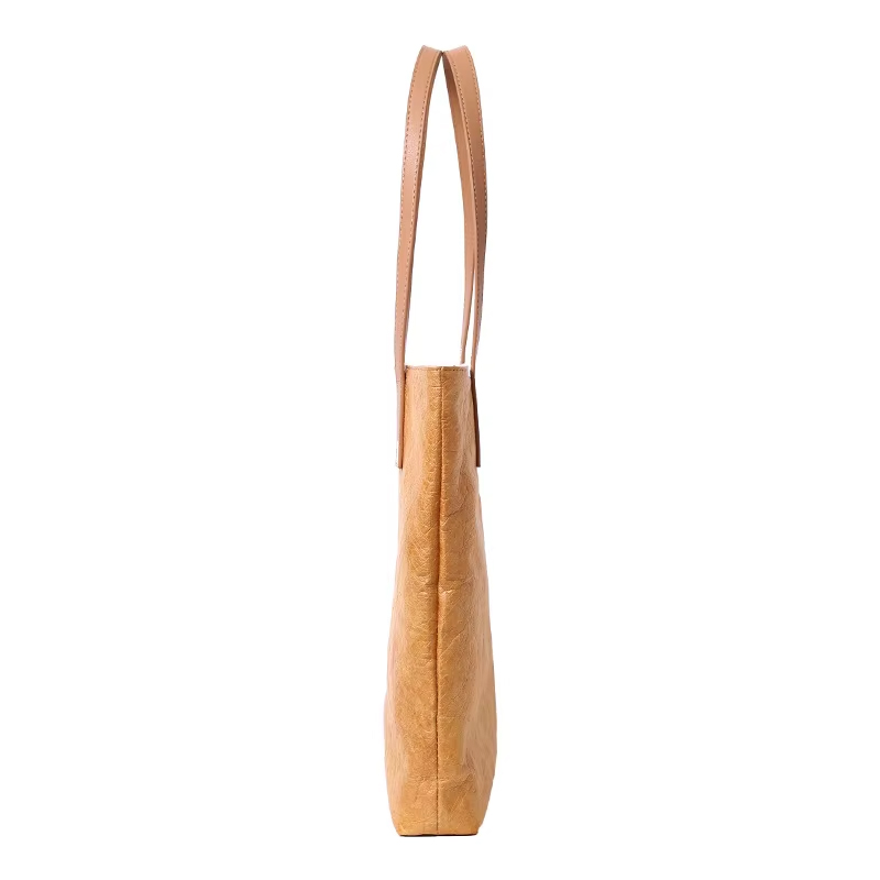 Bolso de mano ligero de papel Tyvek® de DuPont™ de estilo coreano: bolso de hombro informal para viajes y playa