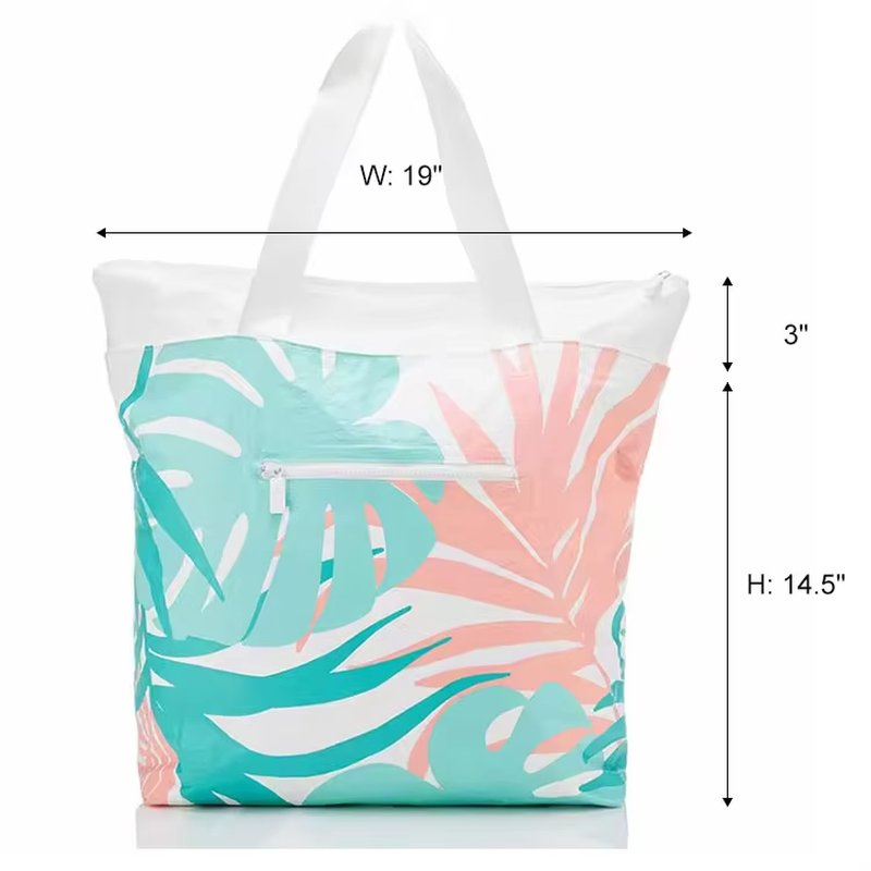 Bolsa ecológica personalizada con cremallera Tyvek®: una bolsa de viaje y envío de moda